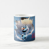 Schneemännchen mit lustigen Weihnachten Kaffeetasse (Mittel)