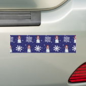 Schneemänner Autoaufkleber (Auf Auto)