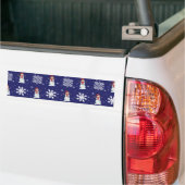 Schneemänner Autoaufkleber (Auf Lkw)