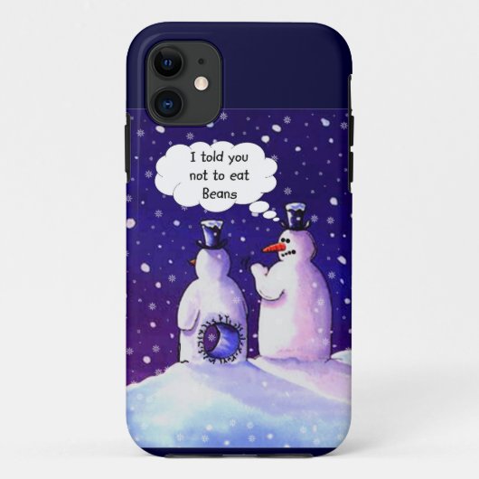Schneemänner essen nicht Bohnen Case-Mate iPhone Hülle (Rückseite)
