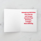 Schneemänner Frohe Weihnachten (Innenseite)