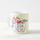 Schneemänner Kaffeetasse (Vorderseite Links)
