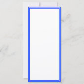 Schneemänner mit Brillen & Weihnachtsmannmützen (Rückseite)