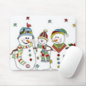 Schneemänner Mousepad (Mit Mouse)