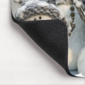 Schneemänner Mousepad (Ecke)