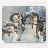 Schneemänner Mousepad (Vorne)