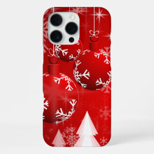 Schneemänner & Schneeflocken Nahtloses Muster iPhone 16 Pro Max Hülle