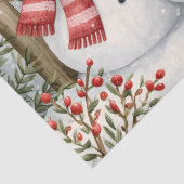 Schneemänner Seidenpapier (Detail)