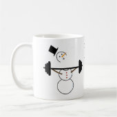 Schneemänner sollten Schale nicht schnappen Kaffeetasse (Links)