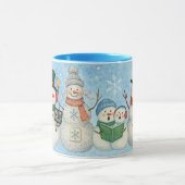 Schneemänner Tasse (Zentrum)
