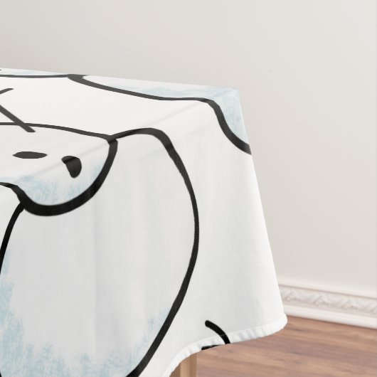 Schneemänner Tischdecke (Beispiel)