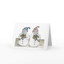 Schneemänner und Bunnies