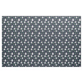 Schneemänner und Mistelzweigmuster Stoff (Fat Quarter (45,7 x 55,9 cm))