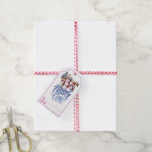 Schneemänner Weihnachtsgeschenke Geschenkanhänger