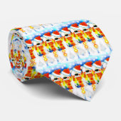 Schneemänner zu Weihnachten Krawatte (Gerollt)