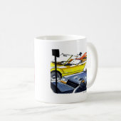 Schneemannkabriolett Kaffeetasse (VorderseiteRechts)