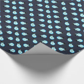 Schneemannpirat Geschenkpapier (Ecke)