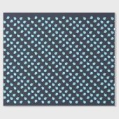 Schneemannpirat Geschenkpapier (Flach)