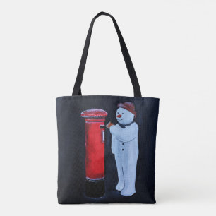 Schneemanns Brief an den Weihnachtsmann Gemälde vo Tasche