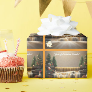 "Schneemanns Winterwunderland" Geschenkpapier