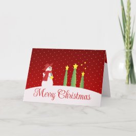 Schneemannshöfe und -sterne karte