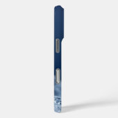 Schneemans & Schneeflocken Nahtloses Muster Case-Mate iPhone Hülle (Rückseite / Rechts)