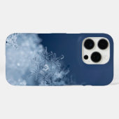 Schneemans & Schneeflocken Nahtloses Muster Case-Mate iPhone Hülle (Rückseite (Horizontal))