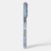 Schneemans & Schneeflocken Nahtloses Muster Case-Mate iPhone Hülle (Rückseite / Rechts)