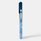 Schneemans & Schneeflocken Nahtloses Muster Case-Mate iPhone Hülle (Rückseite / Links)