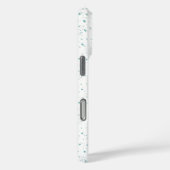 Schneemans & Schneeflocken Nahtloses Muster Case-Mate iPhone Hülle (Rückseite / Rechts)