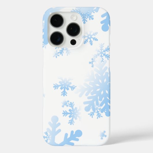 Schneemans & Schneeflocken Nahtloses Muster Case-Mate iPhone Hülle (Rückseite)
