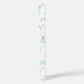 Schneemans & Schneeflocken Nahtloses Muster Case-Mate iPhone Hülle (Rückseite / Links)