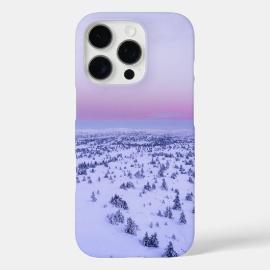 Schneemans & Schneeflocken Nahtloses Muster Case-Mate iPhone Hülle (Rückseite)