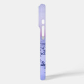 Schneemans & Schneeflocken Nahtloses Muster Case-Mate iPhone Hülle (Rückseite / Links)