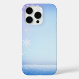 Schneemans & Schneeflocken Nahtloses Muster iPhone 16 Pro Hülle