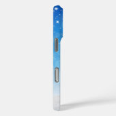 Schneemans & Schneeflocken Nahtloses Muster Case-Mate iPhone Hülle (Rückseite / Rechts)