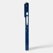 Schneemans & Schneeflocken Nahtloses Muster Case-Mate iPhone Hülle (Rückseite / Links)