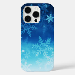 Schneemans & Schneeflocken Nahtloses Muster iPhone 16 Pro Hülle