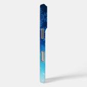 Schneemans & Schneeflocken Nahtloses Muster Case-Mate iPhone Hülle (Rückseite / Rechts)