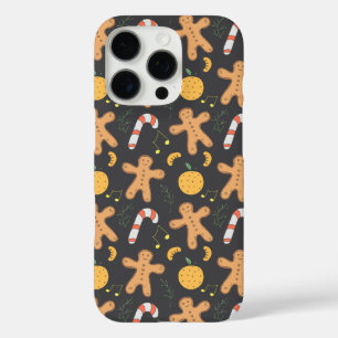 Schneemans & Schneeflocken Nahtloses Muster iPhone 16 Pro Hülle