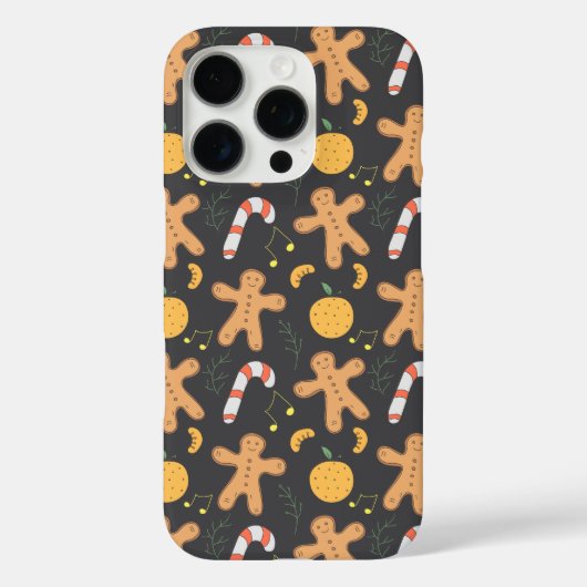 Schneemans & Schneeflocken Nahtloses Muster Case-Mate iPhone Hülle (Rückseite)