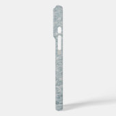 Schneemans & Schneeflocken Nahtloses Muster Case-Mate iPhone Hülle (Rückseite / Links)