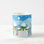 Schneemärchen Kaffeetasse (Mittel)
