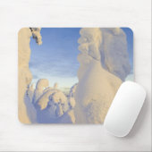 Schneemassen bei Sonnenuntergang im Pfahlfisch-Geb Mousepad (Mit Mouse)