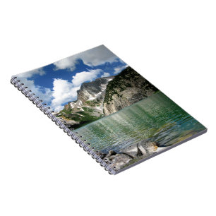 Schneemassen-See / Gipfel - Maroon Belles Notizblock