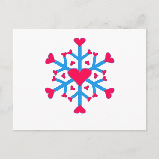 Schneematerial - Postkarte - Horizontal (Vorderseite)