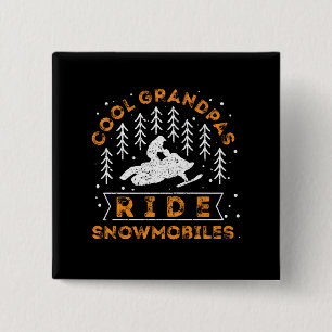 Schneemobil - Coole Grandpas-Fahrt Schneemobile Button