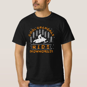 Schneemobil - Coole Grandpas-Fahrt Schneemobile T-Shirt