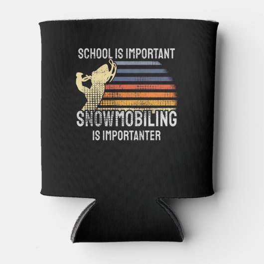 Schneemobil Dosenkühler (Vorderseite)