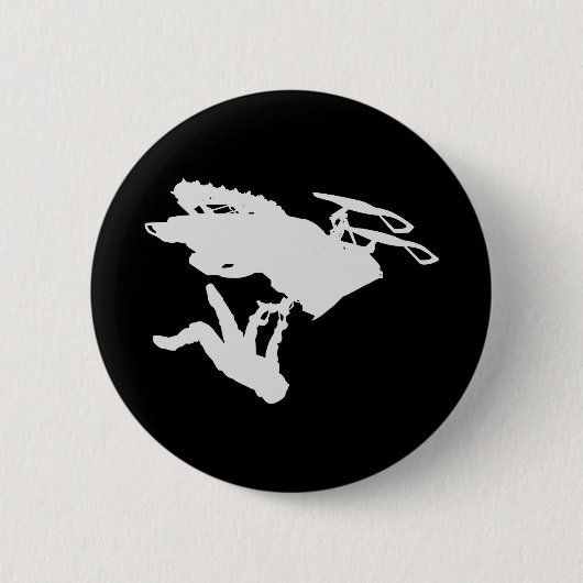 Schneemobil drehe zurück button (Vorderseite)